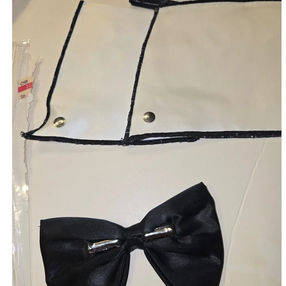 Rubies Deluxe Bunny Costume Accessory Set Ears Tail Collar Bow Tie 13019 Vintage - Picture 8 of 14